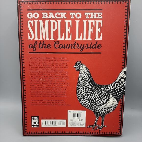 Old Time Country Wisdom & Lore Traditional Skills for Simple Living PB - Picture 2 of 16